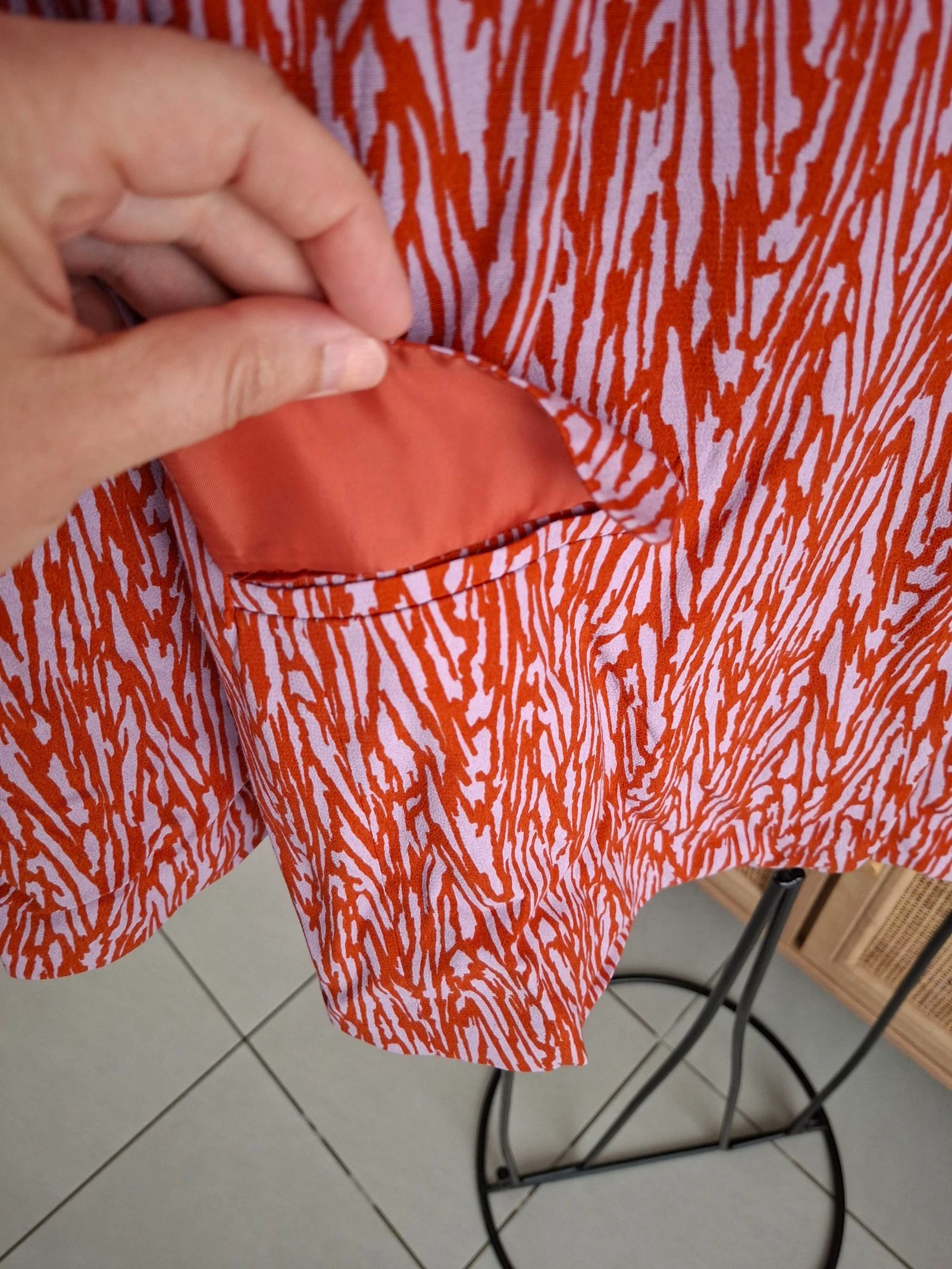 Blazer coral e lilás Promod tamanho 36 – photo 3